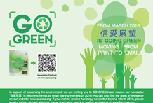 GO GREEN